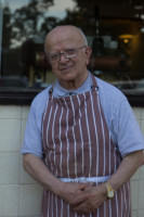 Andreas outside the Exelsior